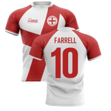 2025-2026 England Flag Concept Rugby Shirt (Farrell 10)_4
