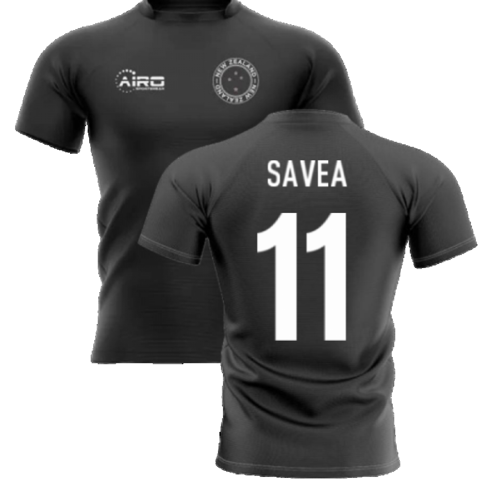 2025-2026 New Zealand Home Concept Rugby Shirt (Savea 11)_4