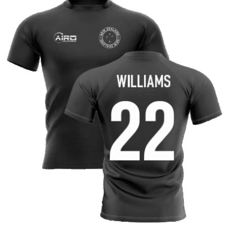 2025-2026 New Zealand Home Concept Rugby Shirt (Williams 22)_4