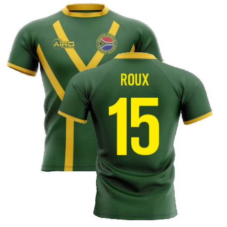 2025-2026 South Africa Springboks Flag Concept Rugby Shirt (Roux 15)_4