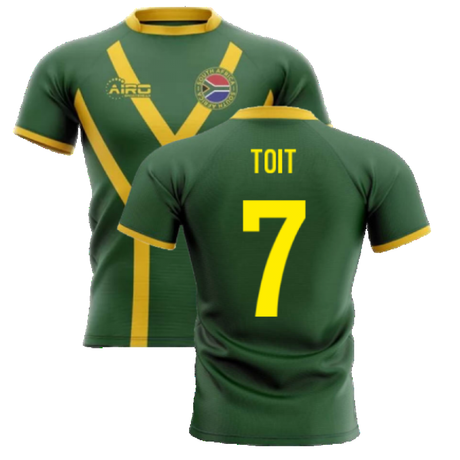 2025-2026 South Africa Springboks Flag Concept Rugby Shirt (Toit 7)_4