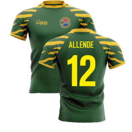 2025-2026 South Africa Springboks Home Concept Rugby Shirt (Allende 12)_4