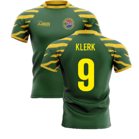 2025-2026 South Africa Springboks Home Concept Rugby Shirt (Klerk 9)_4