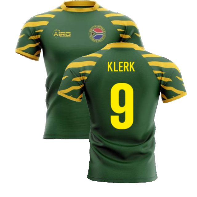 2025-2026 South Africa Springboks Home Concept Rugby Shirt (Klerk 9)_4