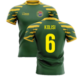 2025-2026 South Africa Springboks Home Concept Rugby Shirt (Kolisi 6)_4