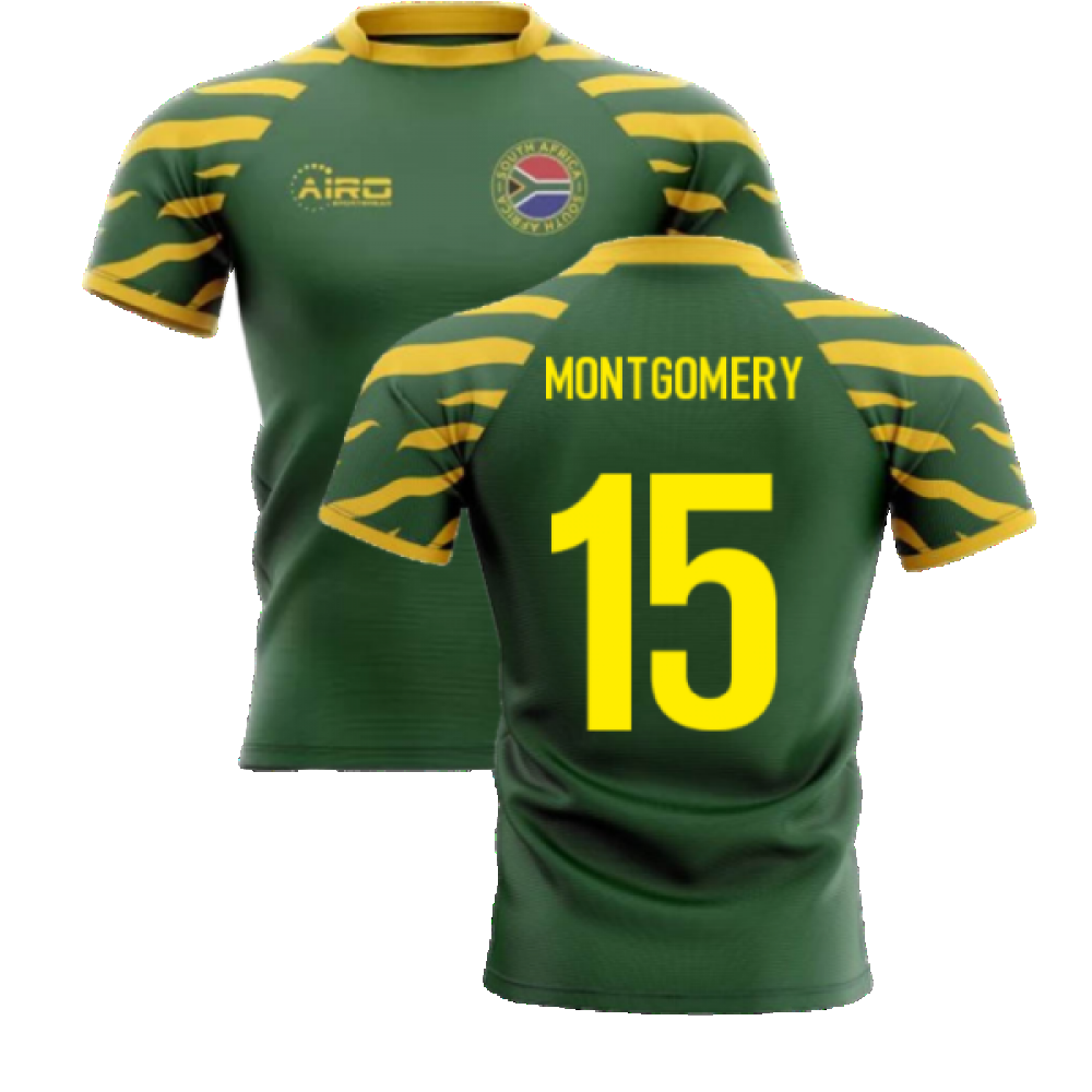 2025-2026 South Africa Springboks Home Concept Rugby Shirt (Montgomery 15)_4