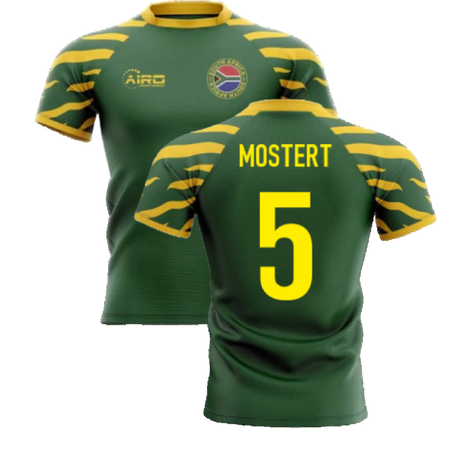 2025-2026 South Africa Springboks Home Concept Rugby Shirt (Mostert 5)_4