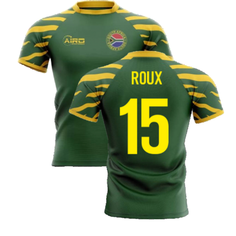 2025-2026 South Africa Springboks Home Concept Rugby Shirt (Roux 15)_4