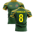 2025-2026 South Africa Springboks Home Concept Rugby Shirt (Vermeulen 8)_4