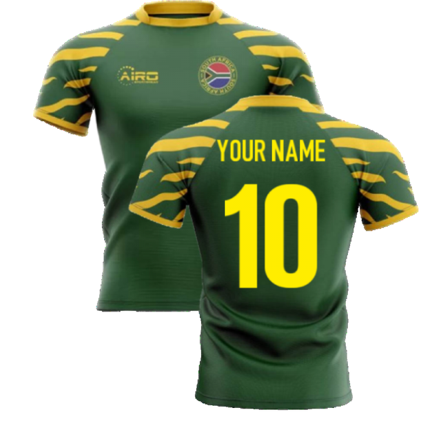 2025-2026 South Africa Springboks Home Concept Rugby Shirt (Your Name)_3