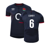 2023-2024 England Rugby Alternate Pro Jersey (Curry 6)_4