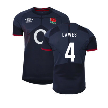 2023-2024 England Rugby Alternate Pro Jersey (Lawes 4)_4