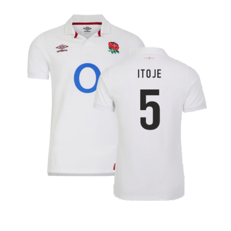 2023-2024 England Rugby Home Classic Jersey (Itoje 5)_4