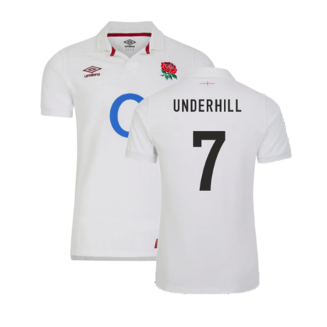 2023-2024 England Rugby Home Classic Shirt (Kids) (Underhill 7)_4