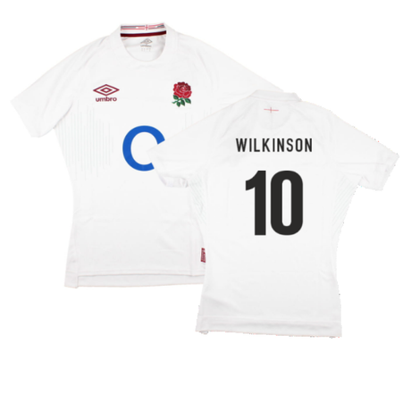 2023-2024 England Rugby Home Pro Jersey (Wilkinson 10)_4