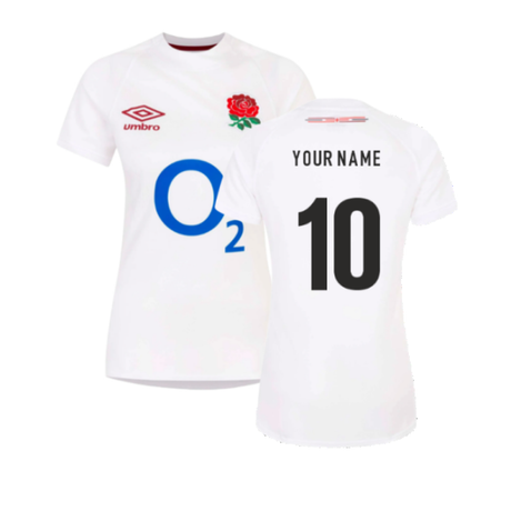 2023-2024 England Rugby Home Replica Shirt (Womens) (Your Name)_4