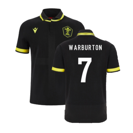2023-2024 Wales Rugby Alternate Cotton Shirt (Warburton 7)_4