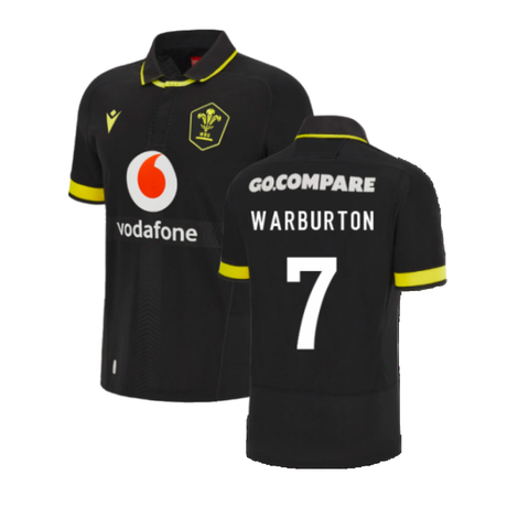 2023-2024 Wales Rugby Away WRU Shirt (Warburton 7)_4