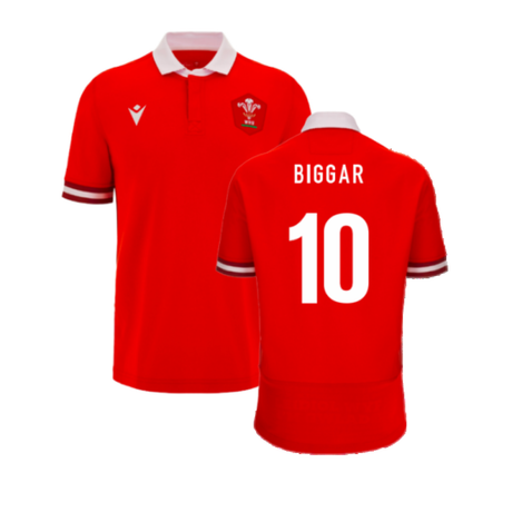2023-2024 Wales Rugby Home Cotton Shirt (Biggar 10)_4