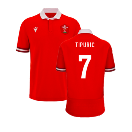 2023-2024 Wales Rugby Home Cotton Shirt (Tipuric 7)_4