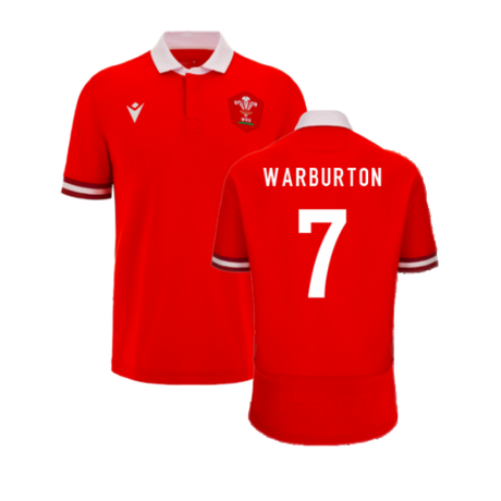 2023-2024 Wales Rugby Home Cotton Shirt (Warburton 7)_4