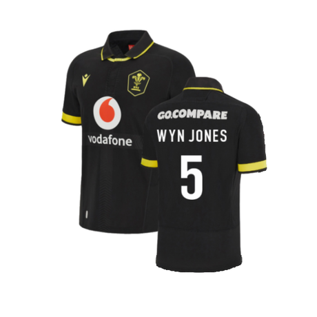 2023-2024 Wales Rugby WRU Away Shirt (Kids) (Wyn Jones 5)_4