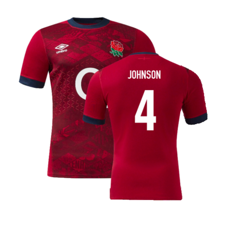 2024-2025 England Rugby Alternate Pro Jersey (Johnson 4)_2
