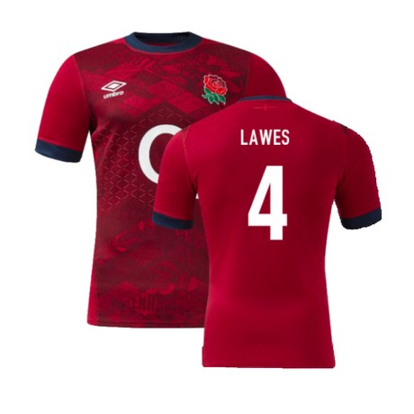 2024-2025 England Rugby Alternate Pro Jersey (Lawes 4)_2