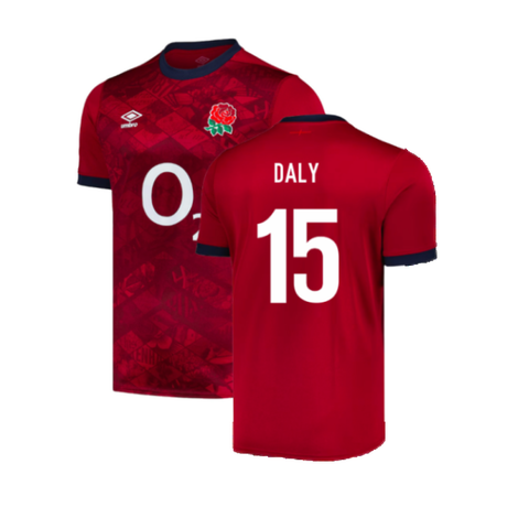 2024-2025 England Rugby Alternate Replica Jersey (Daly 15)_2