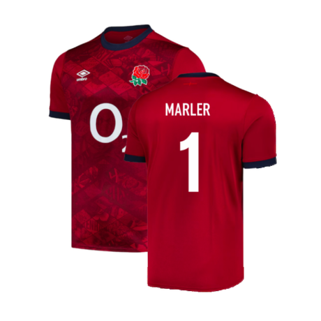 2024-2025 England Rugby Alternate Replica Jersey (Marler 1)_2