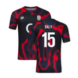 2024-2025 England Rugby Warm Up Jersey (Black) (Daly 15)_2