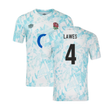 2024-2025 England Rugby Warm Up Jersey (White) (Lawes 4)_2