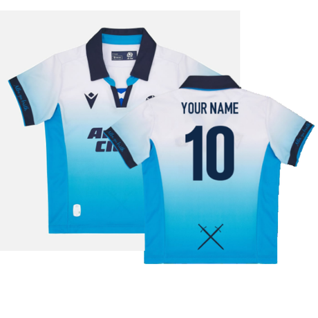 2024-2025 Scotland Rugby Away Little Kids Mini Shirt (Your Name)_2