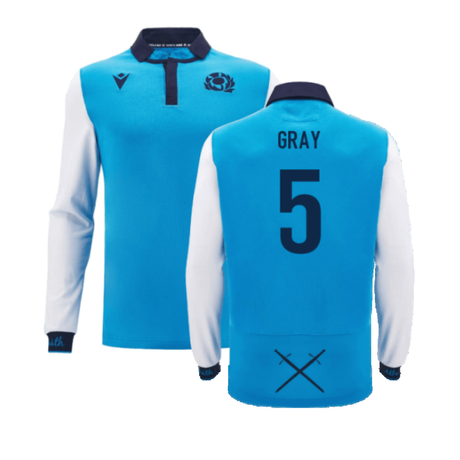 2024-2025 Scotland Rugby Away LS Cotton Shirt (Gray 5)_2