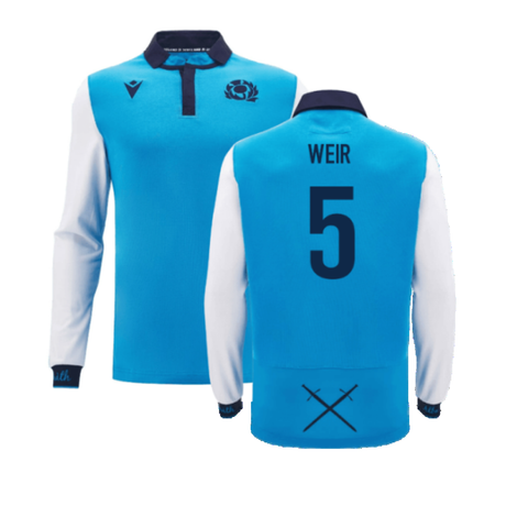 2024-2025 Scotland Rugby Away LS Cotton Shirt (Weir 5)_2