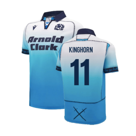 2024-2025 Scotland Rugby Away Replica Shirt (Kids) (Kinghorn 11)_2