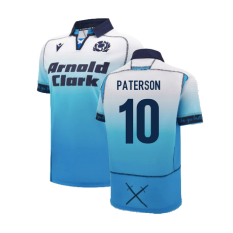 2024-2025 Scotland Rugby Away Replica Shirt (Kids) (Paterson 10)_2