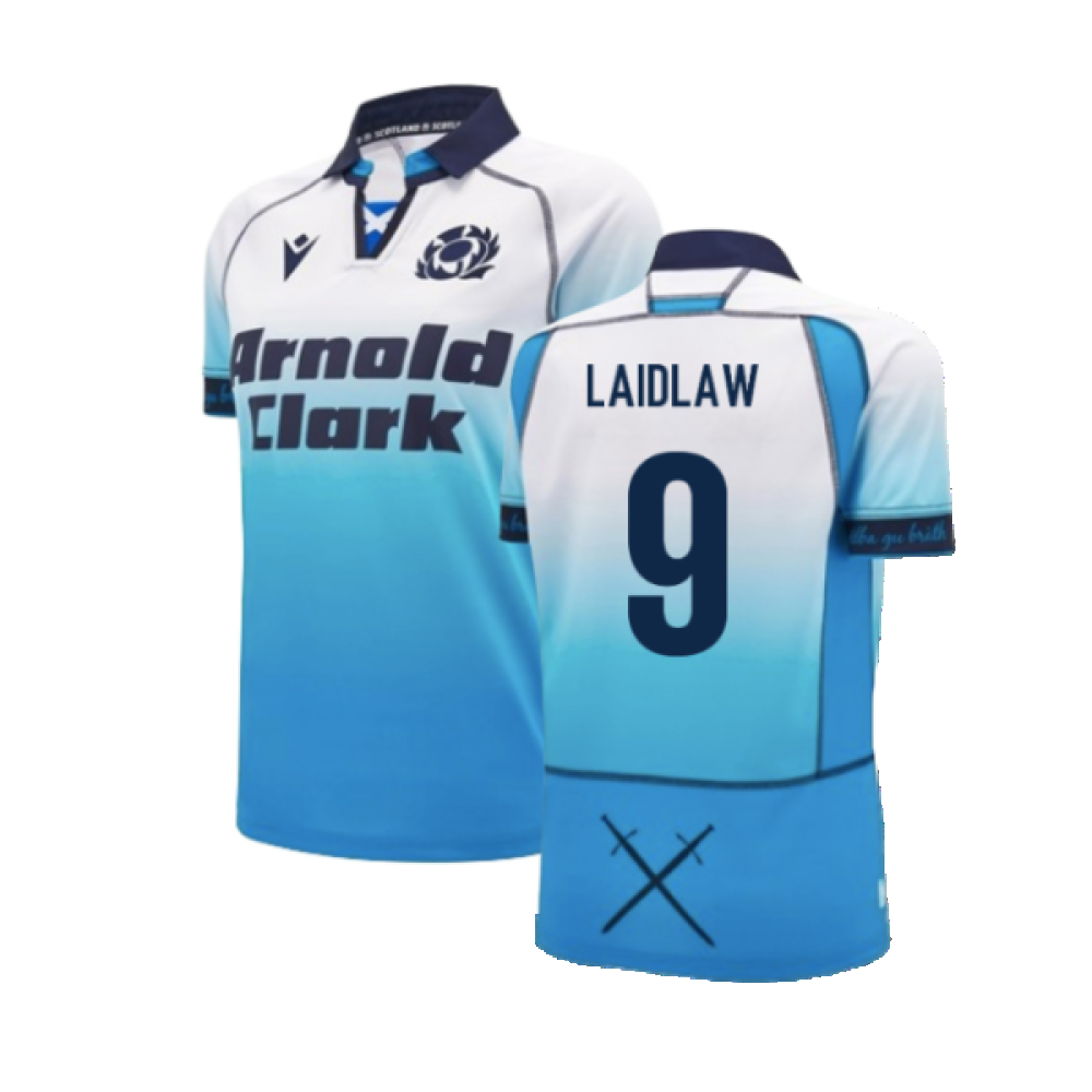 2024-2025 Scotland Rugby Away Replica Shirt (Womens) (Laidlaw 9)_2