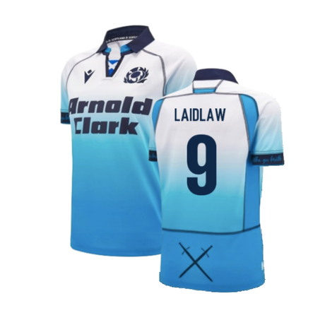 2024-2025 Scotland Rugby Away Replica Shirt (Womens) (Laidlaw 9)_2