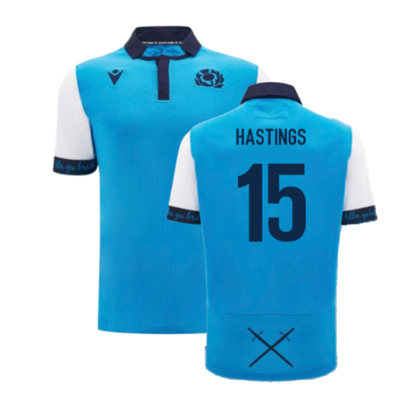 2024-2025 Scotland Rugby Away SS Cotton Shirt (Kids) (Hastings 15)_2