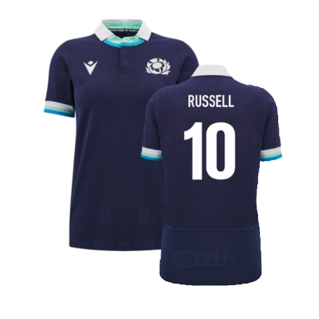 2024-2025 Scotland Rugby Home Cotton Shirt (Womens) (Russell 10)_2