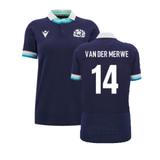 2024-2025 Scotland Rugby Home Cotton Shirt (Womens) (Van Der Merwe 14)_2