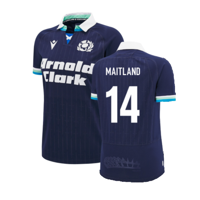 2024-2025 Scotland Rugby Home Poly Replica Shirt (Womens) (Maitland 14)_2