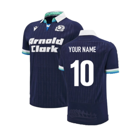 2024-2025 Scotland Rugby Home Replica Shirt (Your Name)_2