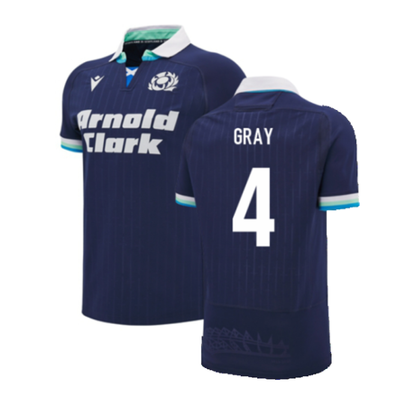 2024-2025 Scotland Rugby Home Slim Fit Shirt (Gray 4)_2