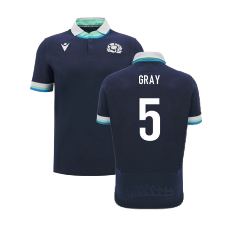 2024-2025 Scotland Rugby Home SS Cotton Shirt (Gray 5)_2