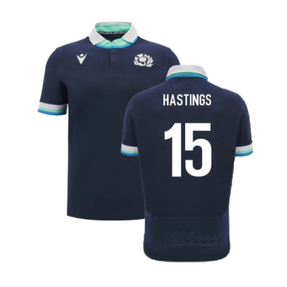 2024-2025 Scotland Rugby Home SS Cotton Shirt (Hastings 15)_2