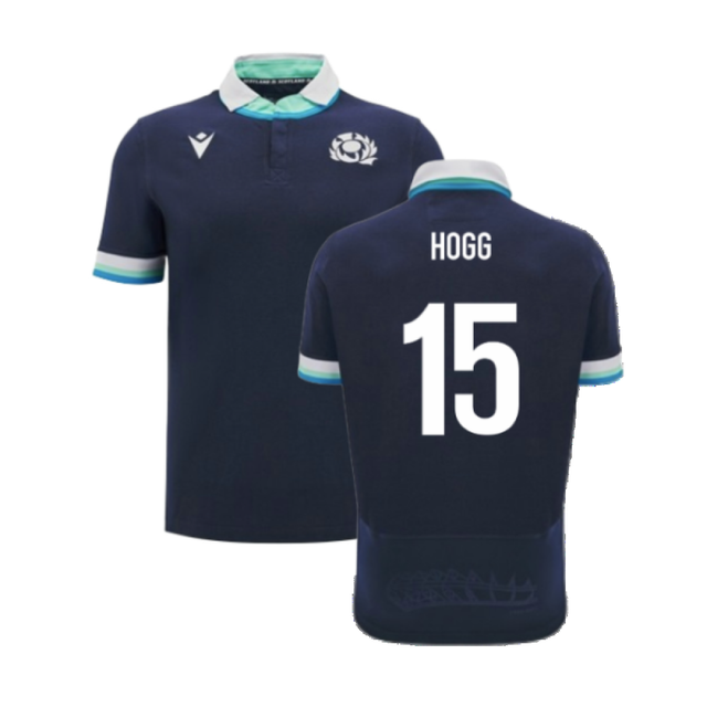 2024-2025 Scotland Rugby Home SS Cotton Shirt (Hogg 15)_2