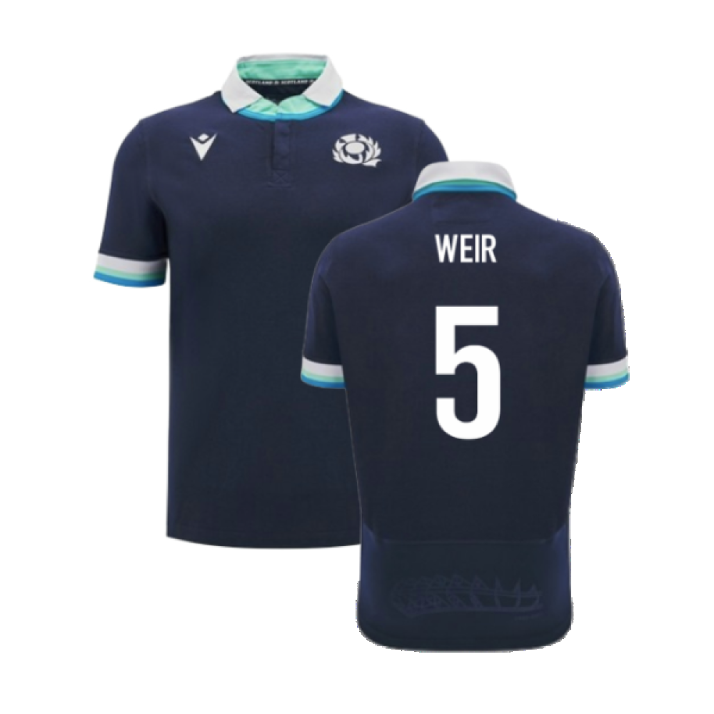 2024-2025 Scotland Rugby Home SS Cotton Shirt (Weir 5)_2