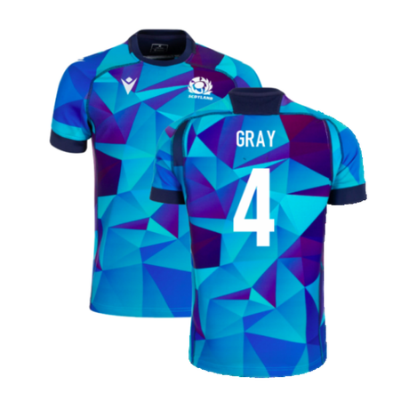 2024-2025 Scotland Rugby Training Jersey (Blue) - Kids (Gray 4)_2